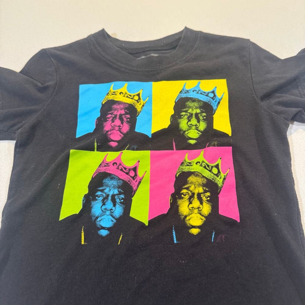 Notorious B.I.G. Toddler 4T Unisex T-shirt - Picture 3 of 4